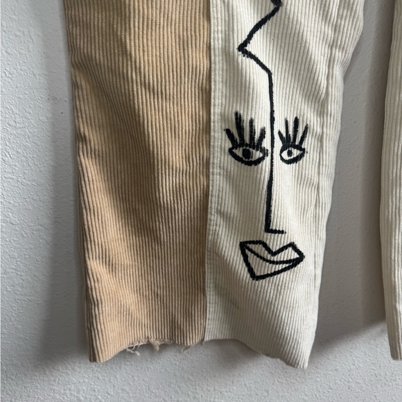 *NWOT* NASTY GAL {Nordstrom} Wide Leg Corduroy Pants - Picture 2 of 15